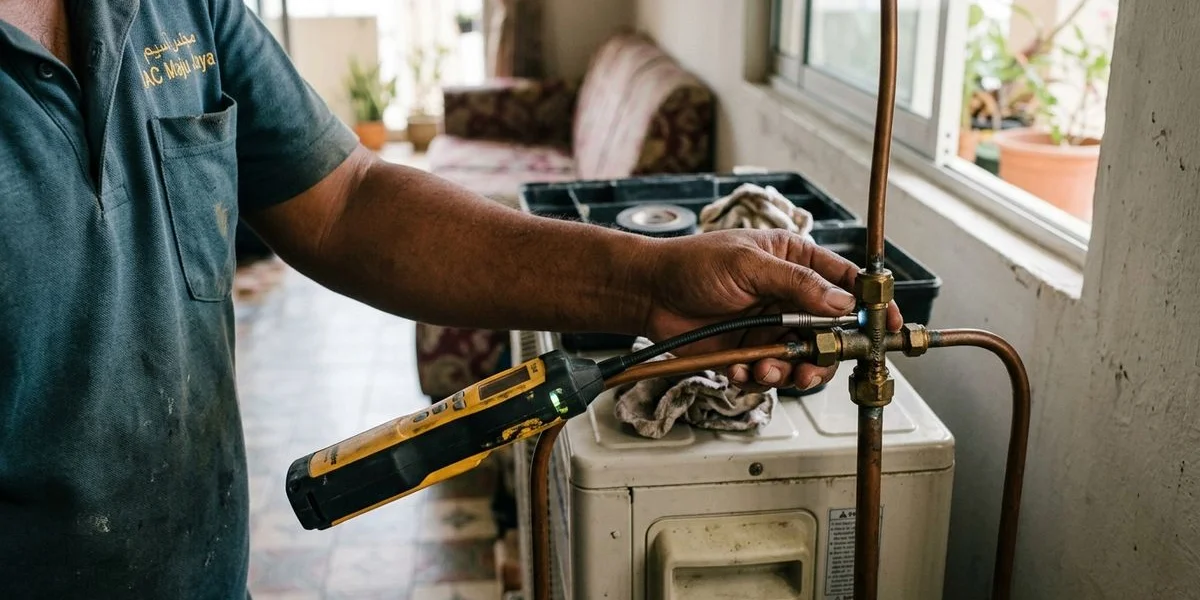 Gas leak detection