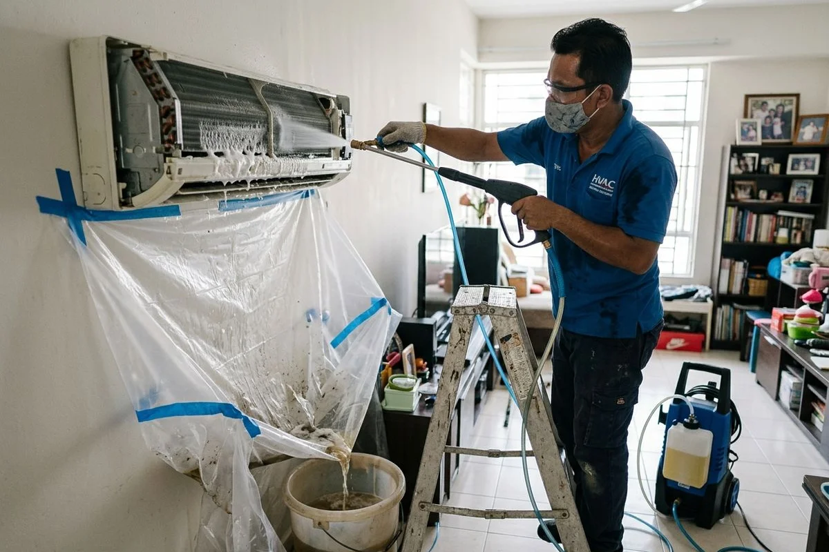 Aircond service in Bandar Utama